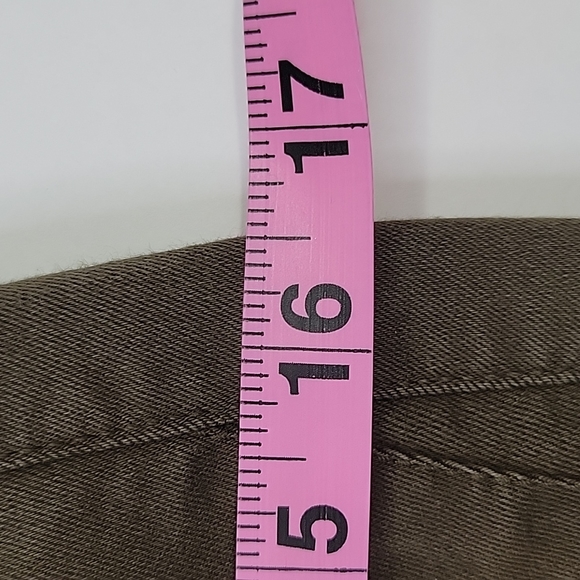 Zara Brown Moto Skinny Jeans SZ 2 - Picture 7 of 14